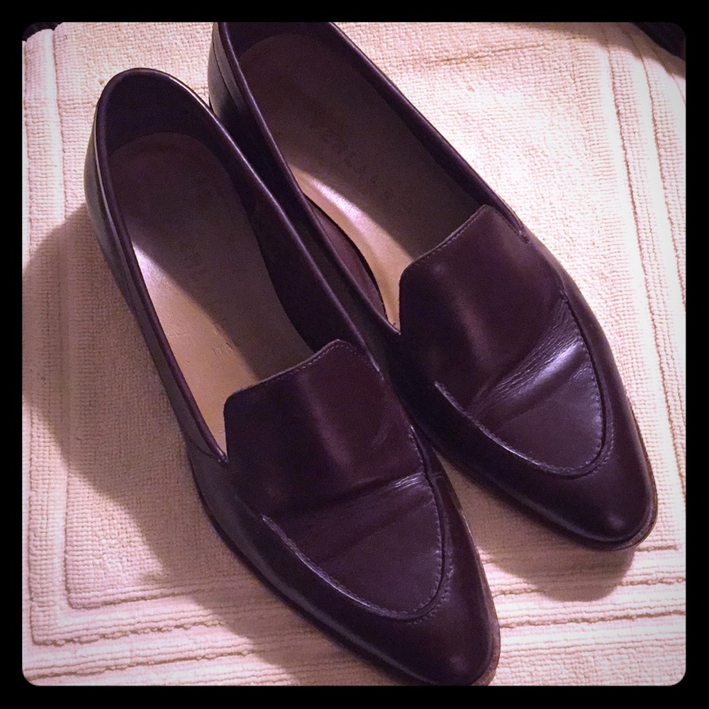 Everlane modern loafer in burgundy